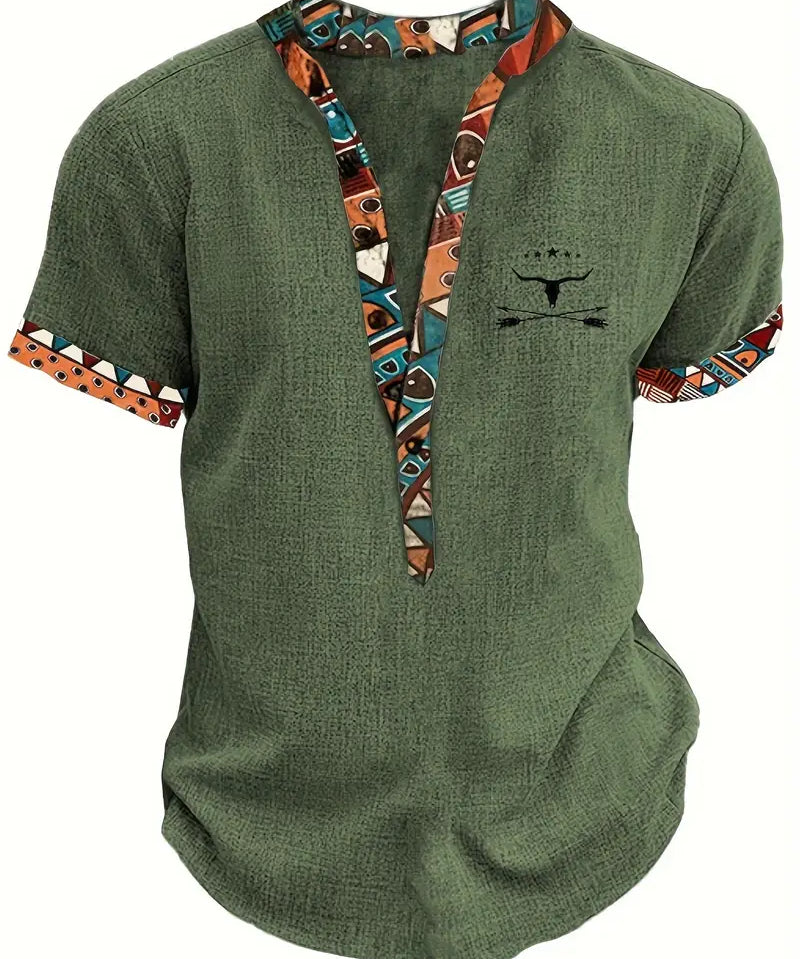 Елор - Елегантна риза с къси ръкави