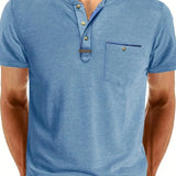 Бортар - Тениска с копчета и джоб