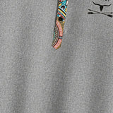 Боглев - Риза с къс ръкав и детайли на деколтето