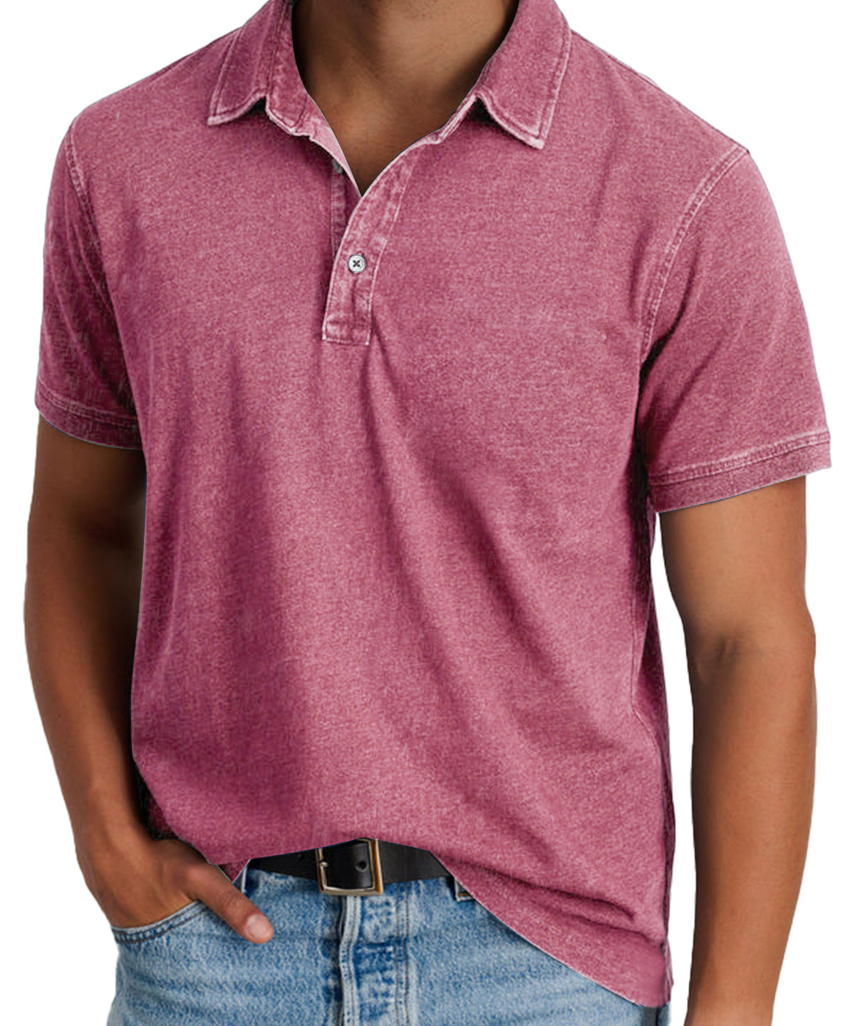 Борбог - Мъжка поло риза с къс ръкав