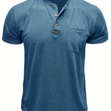 Бортар - Тениска с копчета и джоб