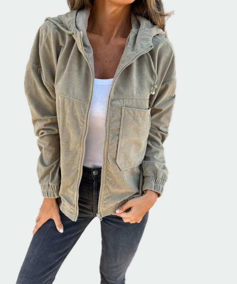 Светла - Текстурирани кадифени якета с волани