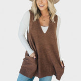 Аврора - Удобна плетена жилетка