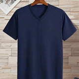 Валвел - Тениска с къс ръкав и V-образно деколте