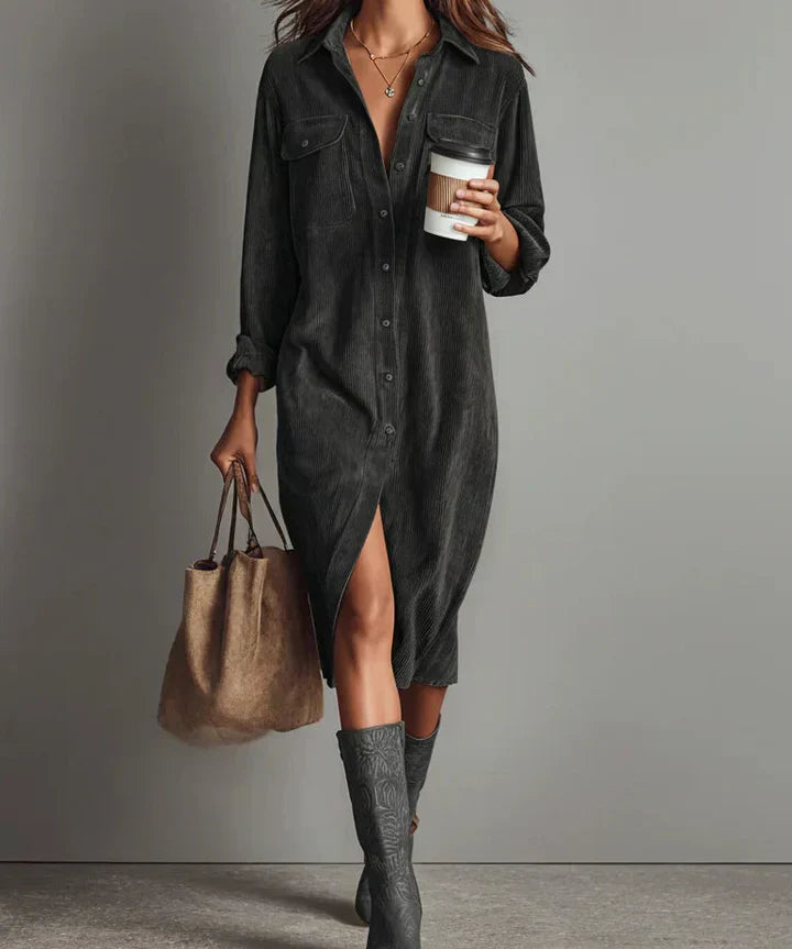 Даниела - Елегантна ежедневна рокля с мека кройка