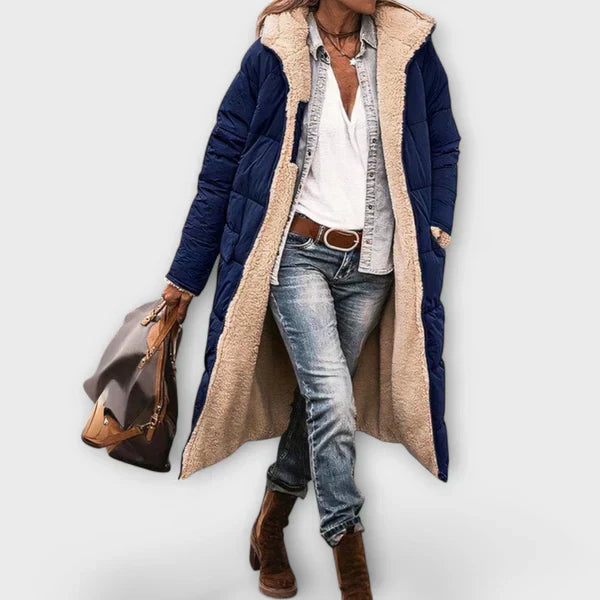 Савина - Палто от памучен полар