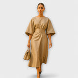 Елица - Елегантна рокля с ръкави