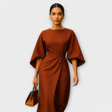 Елица - Елегантна рокля с ръкави