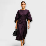 Елица - Елегантна рокля с ръкави