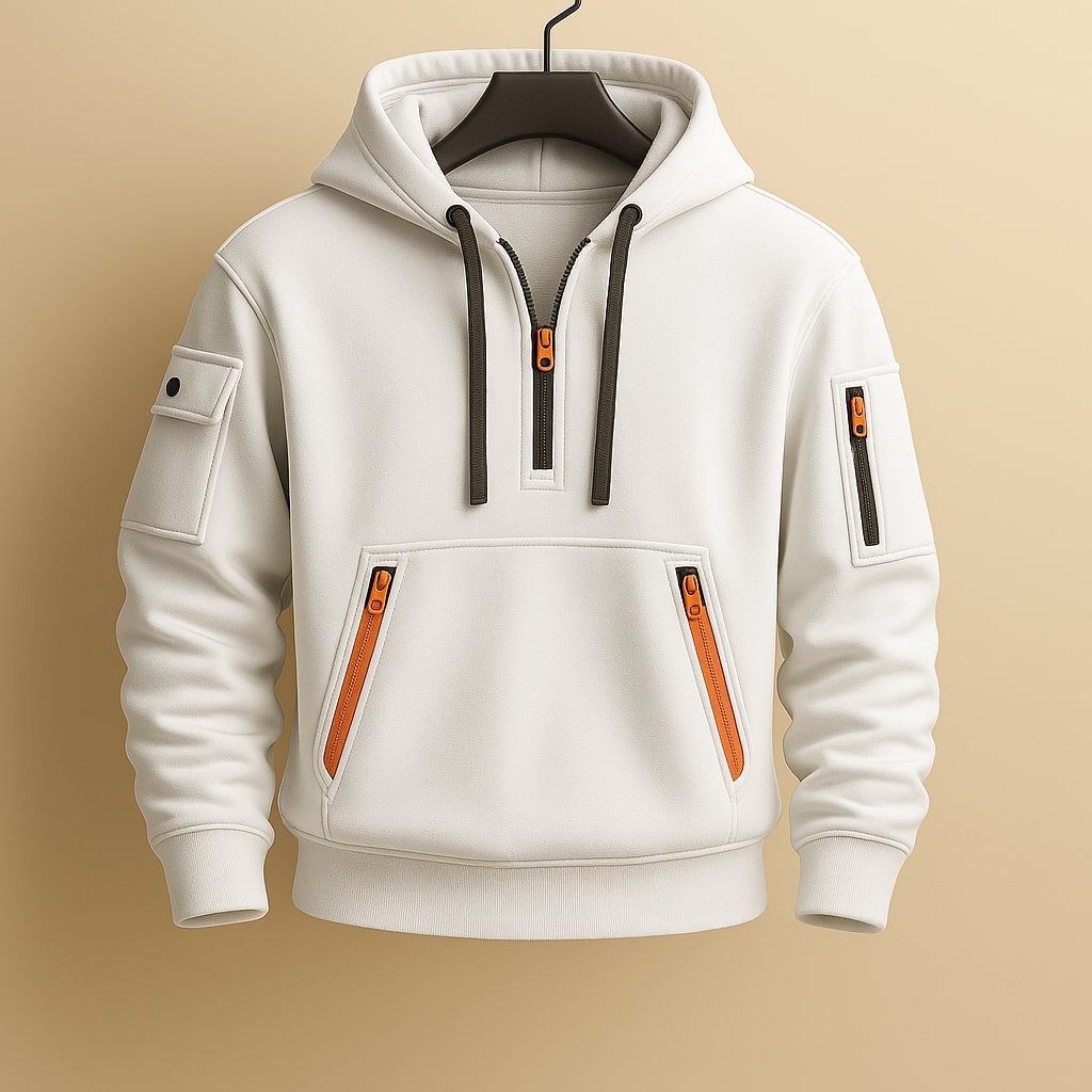 Виссол - Полар с цип и качулка