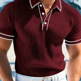 Валел - Елегантно поло с къси ръкави