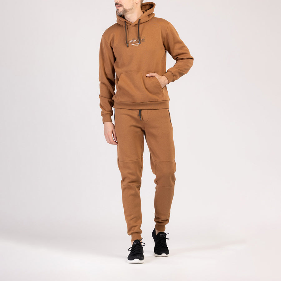 Елрос - Мъжки топъл памучен спортен суитшърт