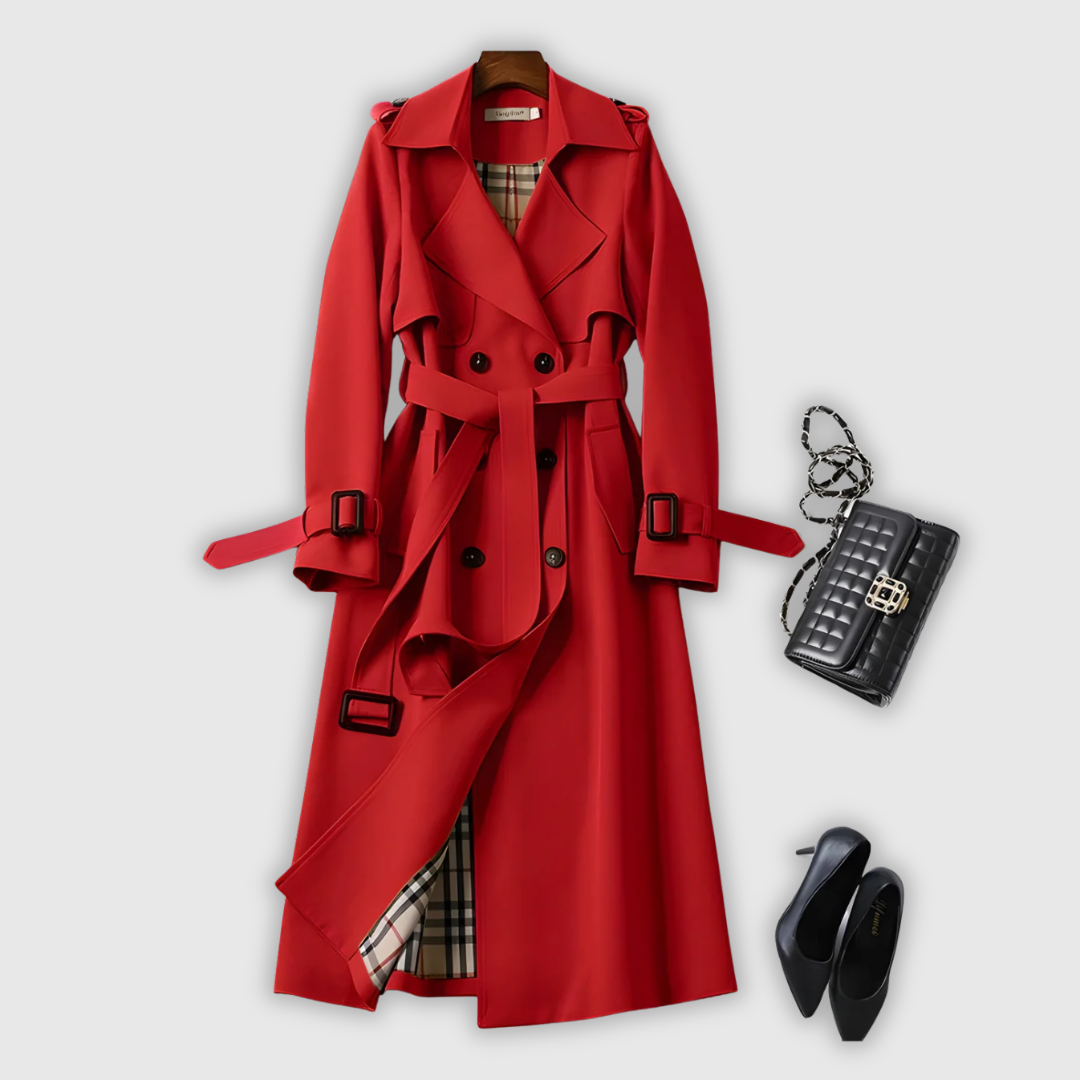 Силвана - Елегантно стилизирано тренчкот