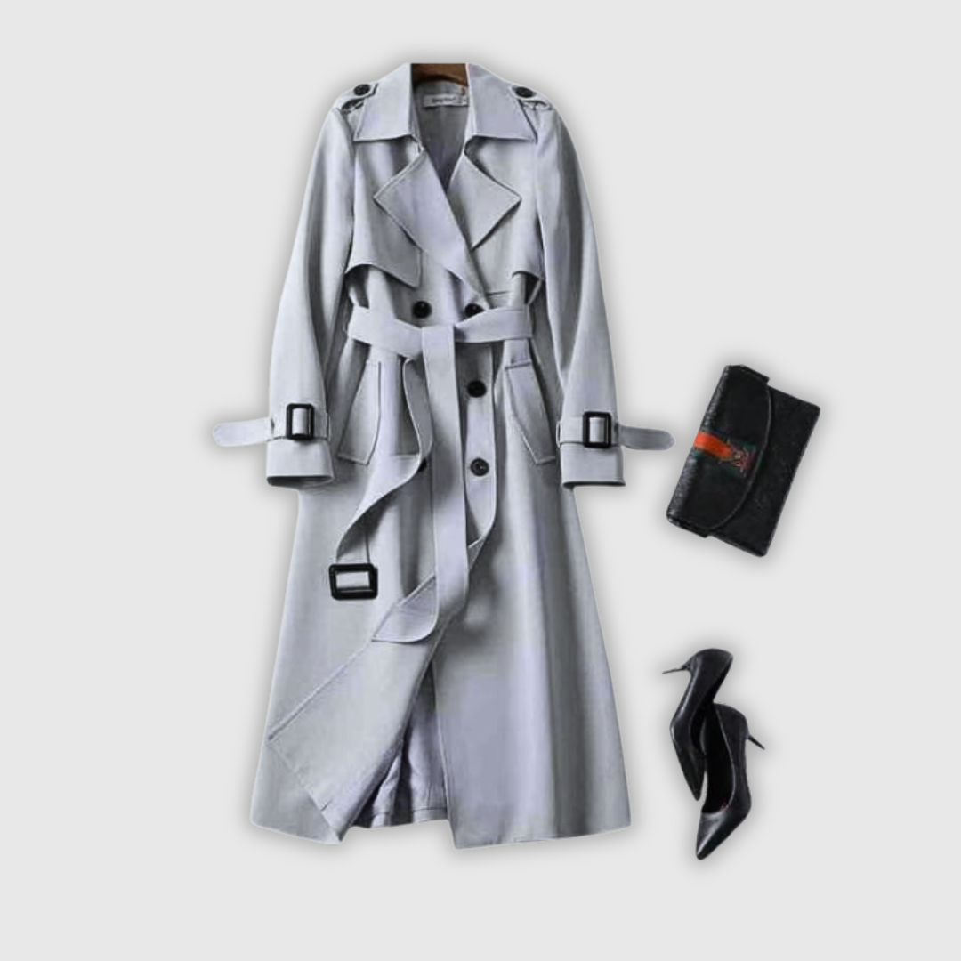 Силвана - Елегантно стилизирано тренчкот