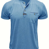 Бортар - Тениска с копчета и джоб