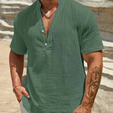 Богпре -Лятна риза с V-образно деколте