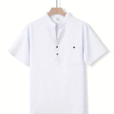 Богкор - Риза с къс ръкав и копчета