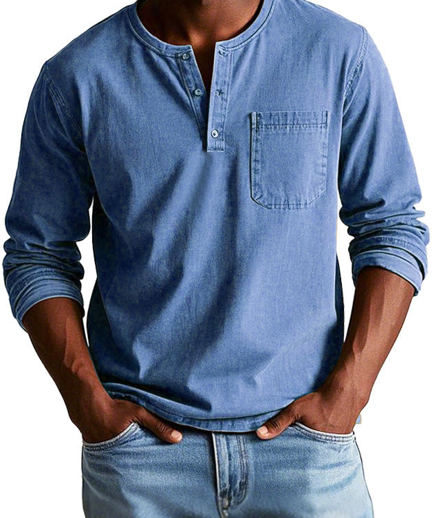 Богцар - Пуловер с дълъг ръкав и кръгло деколте