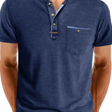 Бортар - Тениска с копчета и джоб