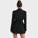 Лилия - Рокля-сако с V-образно деколте