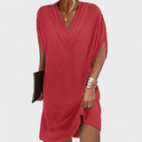 Диана - Елегантна рокля с отворени ръкави