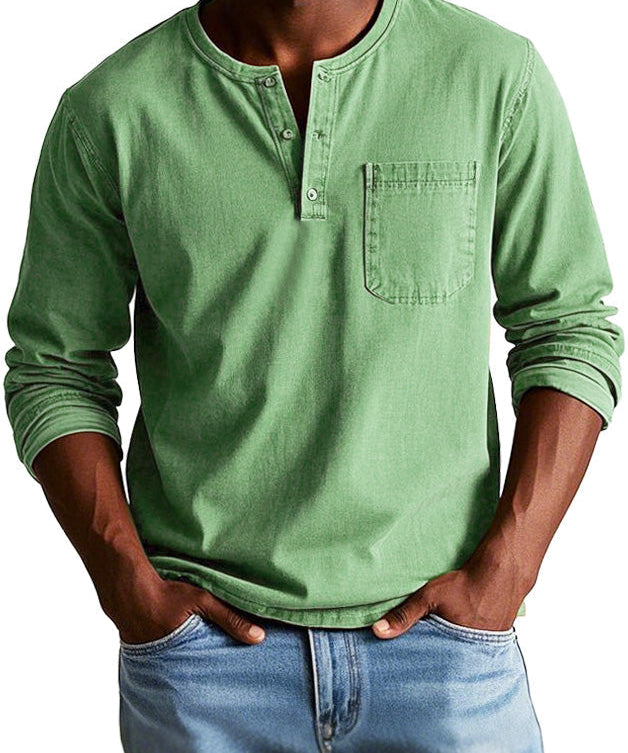 Богцар - Пуловер с дълъг ръкав и кръгло деколте