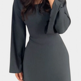 Живана - Плетена рокля с колан