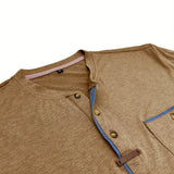 Бортар - Тениска с копчета и джоб