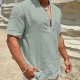 Богпре -Лятна риза с V-образно деколте