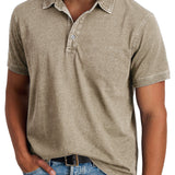 Борбог - Мъжка поло риза с къс ръкав