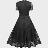 Ивана - Рокля с флорални пръстени