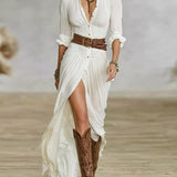 Далия – Елегантна Плисе Midi Рокля