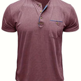 Бортар - Тениска с копчета и джоб