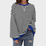 Явора - Ежедневен пуловер с дълъг ръкав