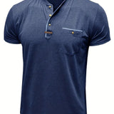 Бортар - Тениска с копчета и джоб