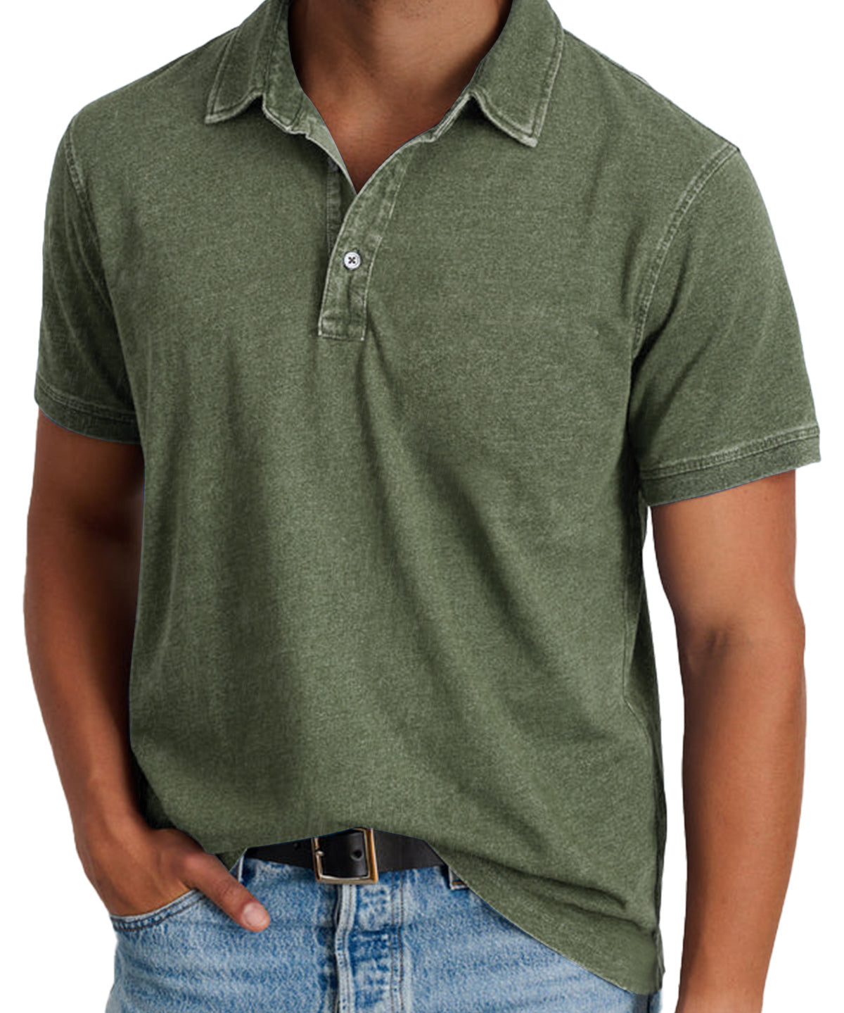 Борбог - Мъжка поло риза с къс ръкав