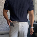 Борели - Пуловер с къс ръкав