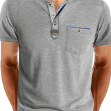 Бортар - Тениска с копчета и джоб