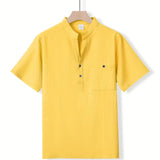 Богкор - Риза с къс ръкав и копчета