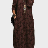 Доралина - Свободна рокля от тюл с кръгло деколте