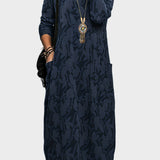 Доралина - Свободна рокля от тюл с кръгло деколте