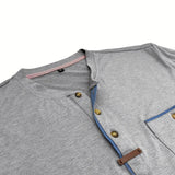 Бортар - Тениска с копчета и джоб