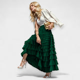 Вяделина - Елегантна пола с тюл и декоративни детайли