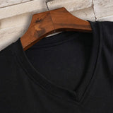 Валвел - Тениска с къс ръкав и V-образно деколте