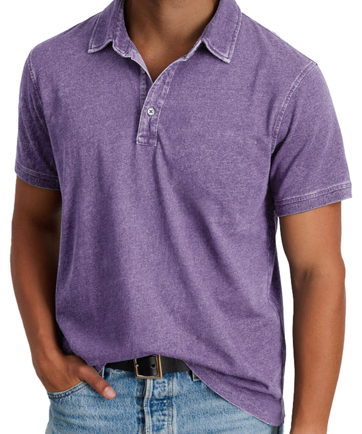 Борбог - Мъжка поло риза с къс ръкав