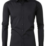 Валрил - Елегантна вталена риза с дълъг ръкав