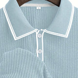 Валел - Елегантно поло с къси ръкави