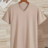 Валвел - Тениска с къс ръкав и V-образно деколте