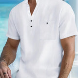 Богкор - Риза с къс ръкав и копчета