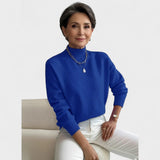 Флорелия - Пуловер с висока яка